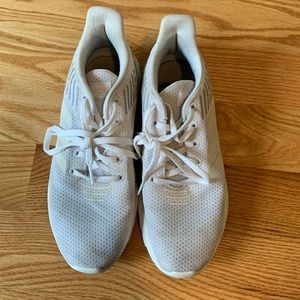 Adidas white sneakers